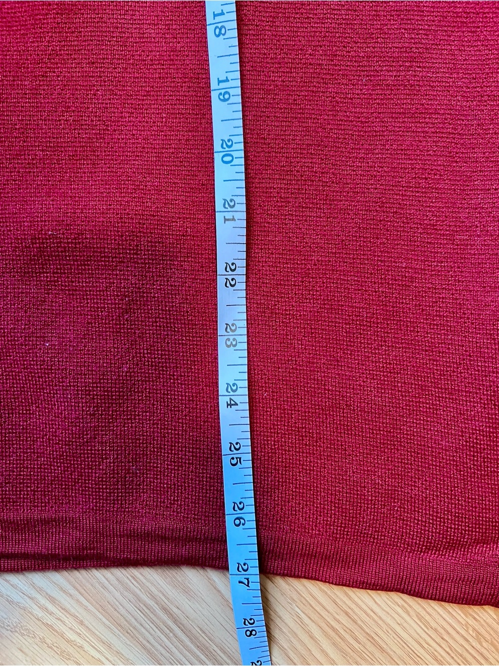 Banana Republic Vintage Men's Half-Zip Merino Wool Sweater Pull Over - Red - Picture 8 of 8